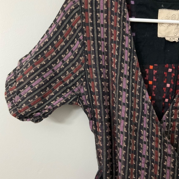 Ace&Jig Ellis dress in Mardi Gras/Calico, sz S - Picture 7 of 9